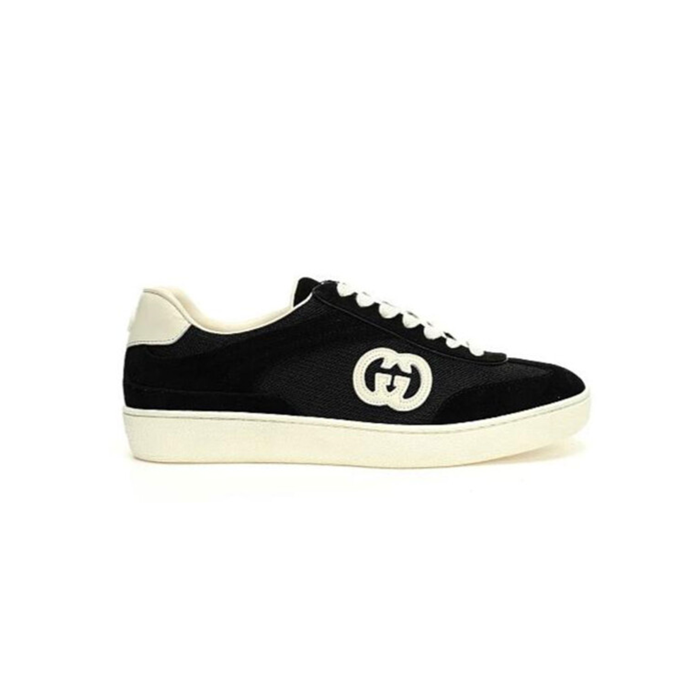 GUCCI MEN’S ACE SNEAKER WITH INTERLOCKING 791742